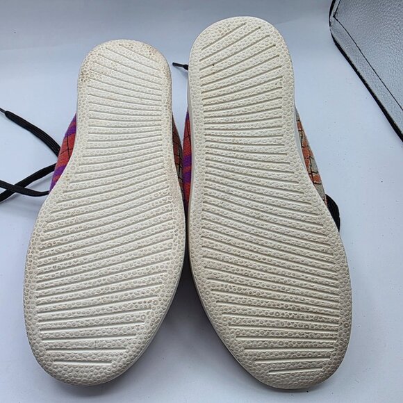 Allbirds Wool Piper Mids Split Tartan Plaid Womens 7 Lightweight Shoes Casual - Picture 8 of 13